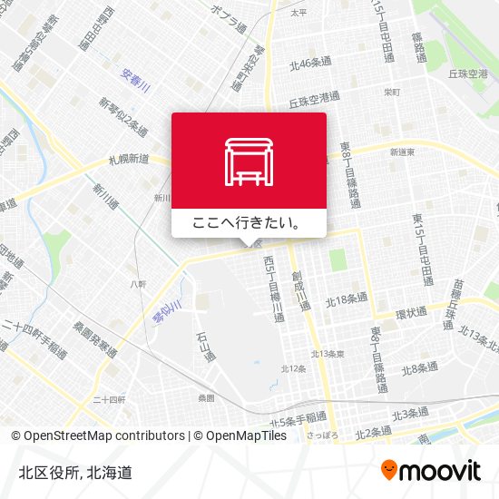 北区役所地図