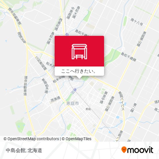中島会館地図