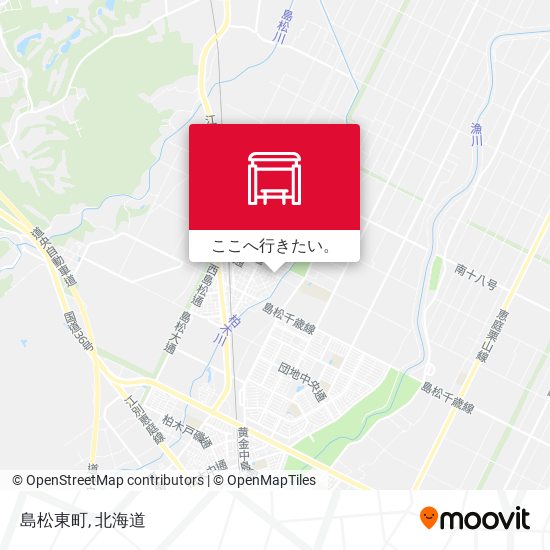 島松東町地図