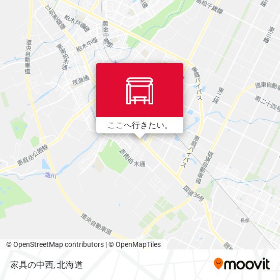 家具の中西地図