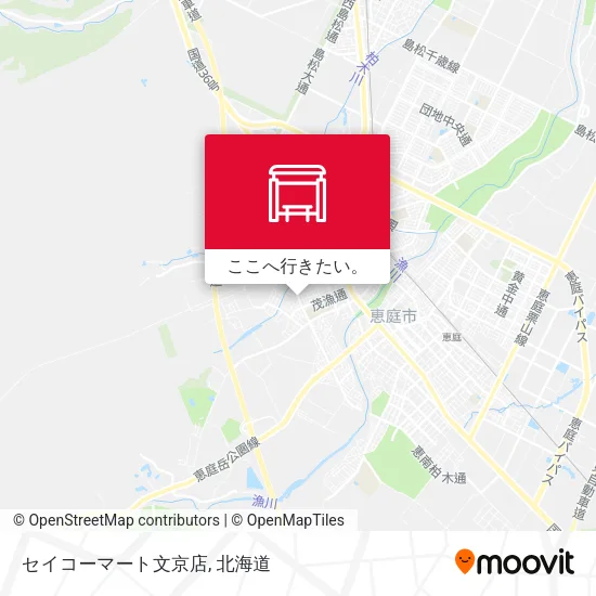 セイコーマート文京店地図