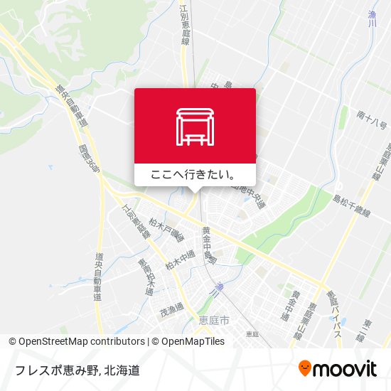 フレスポ恵み野地図