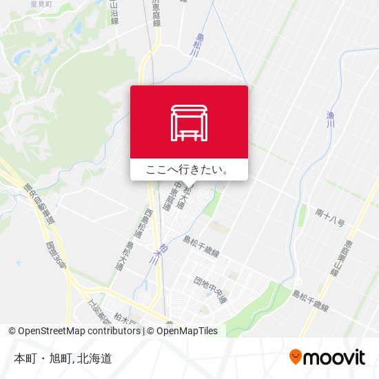 本町・旭町地図