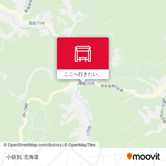 小頓別地図