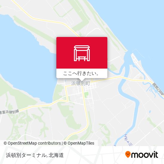 浜頓別ターミナル地図