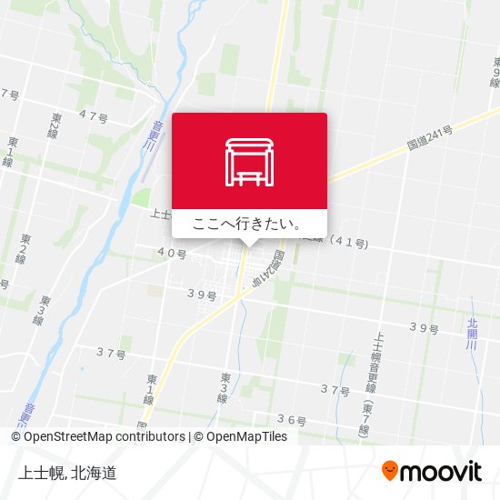 上士幌地図