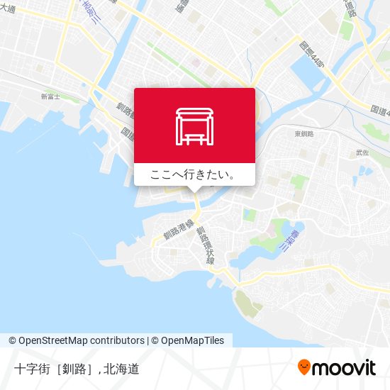 十字街［釧路］地図