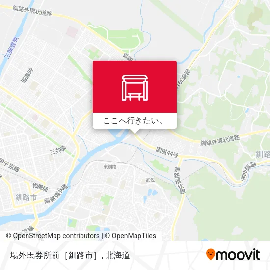 場外馬券所前［釧路市］地図