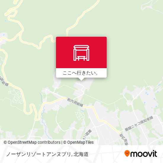 ノーザンリゾートアンヌプリ地図