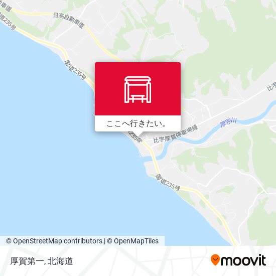 厚賀第一地図