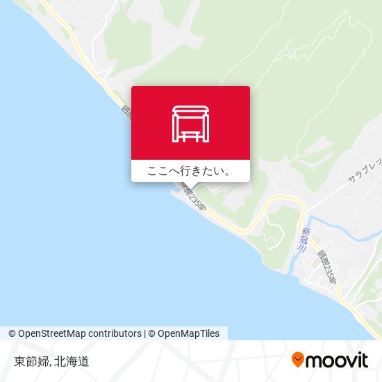 東節婦地図