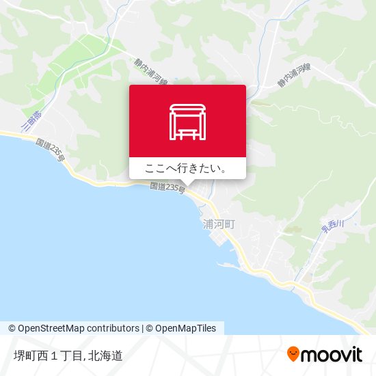 堺町西１丁目地図