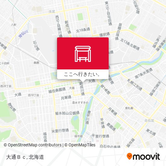 大通Ｂｃ地図