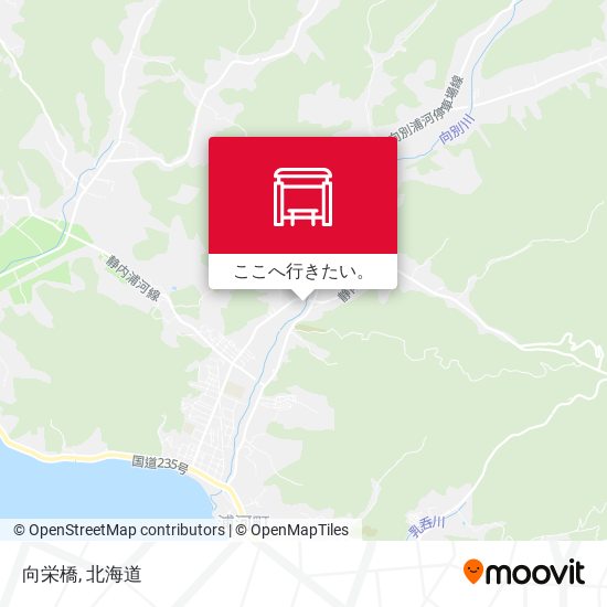 向栄橋地図