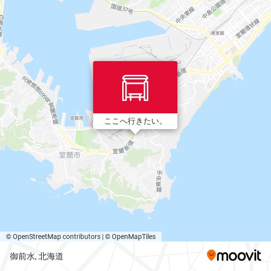 御前水地図