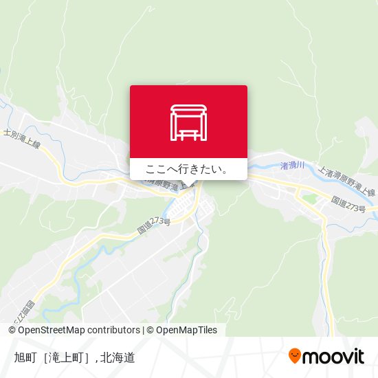 旭町［滝上町］地図