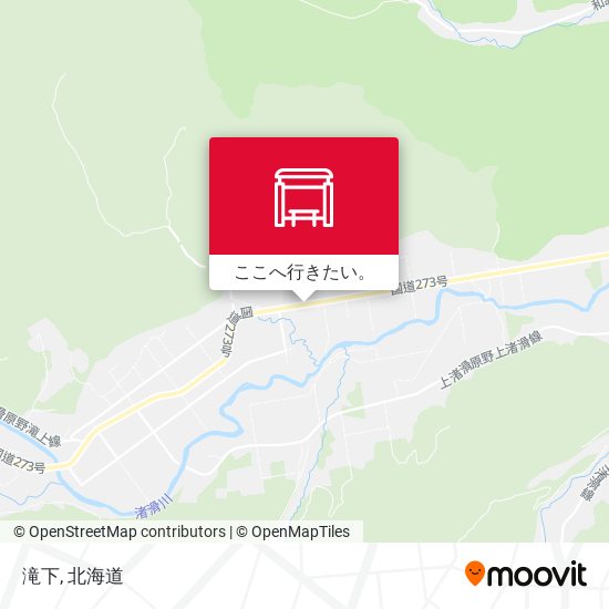 滝下地図