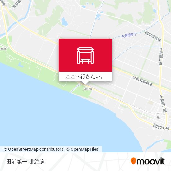 田浦第一地図