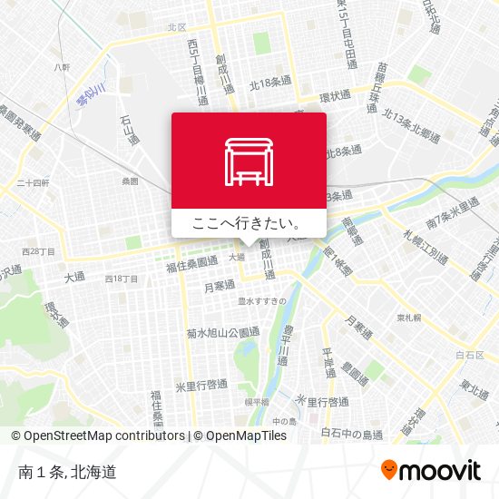 南１条地図