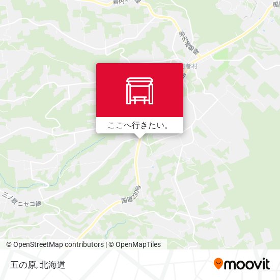 五の原地図