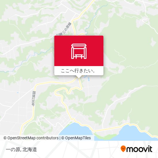一の原地図