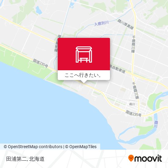 田浦第二地図