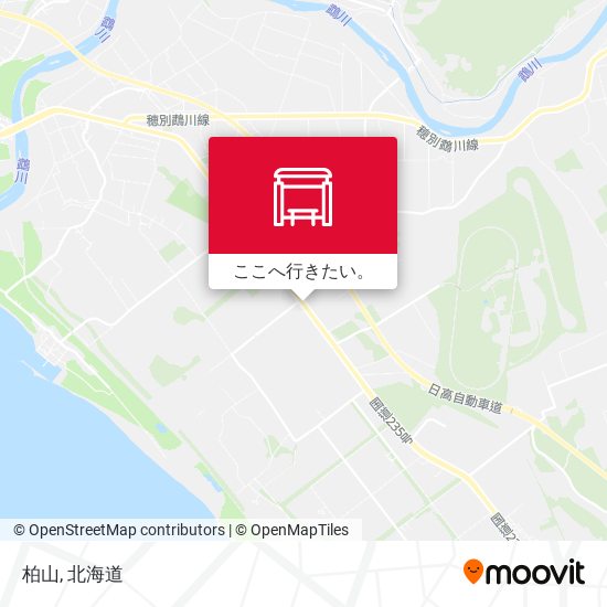柏山地図