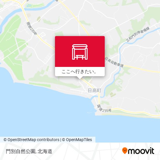 門別自然公園地図