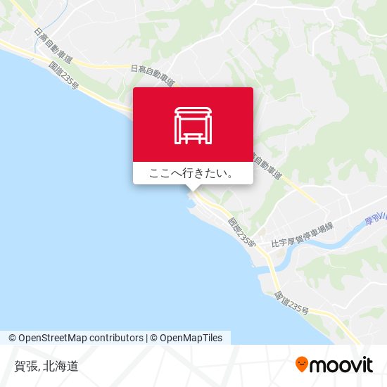 賀張地図