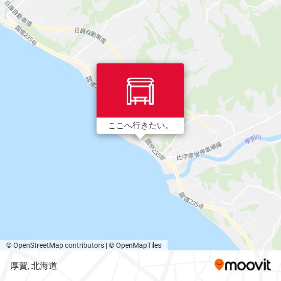 厚賀地図