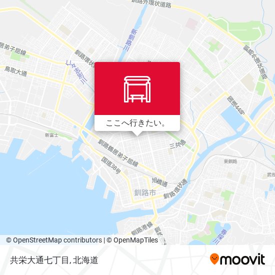 共栄大通七丁目地図