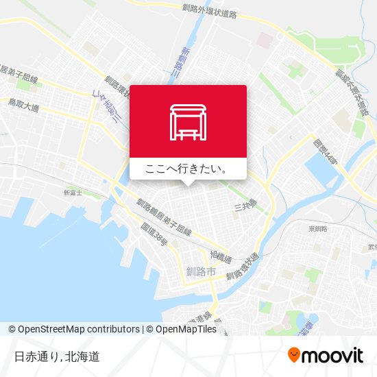 日赤通り地図