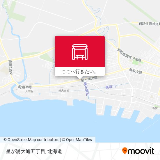 星が浦大通五丁目地図