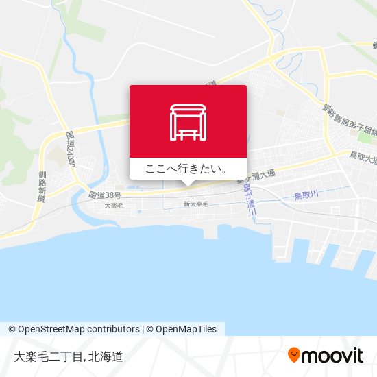 大楽毛二丁目地図