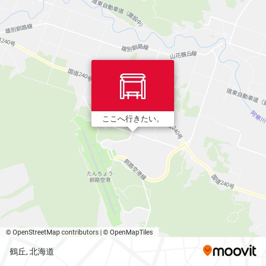 鶴丘地図