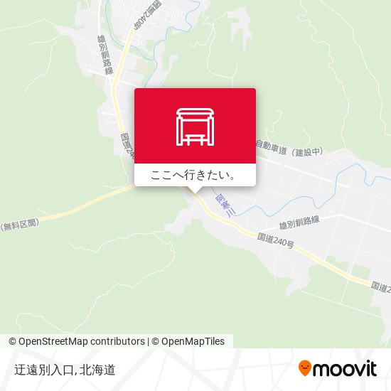 迂遠別入口地図