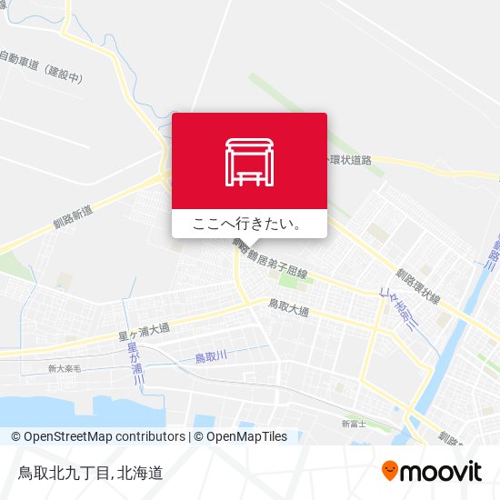 鳥取北九丁目地図