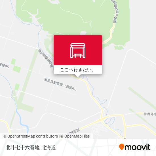 北斗七十六番地地図