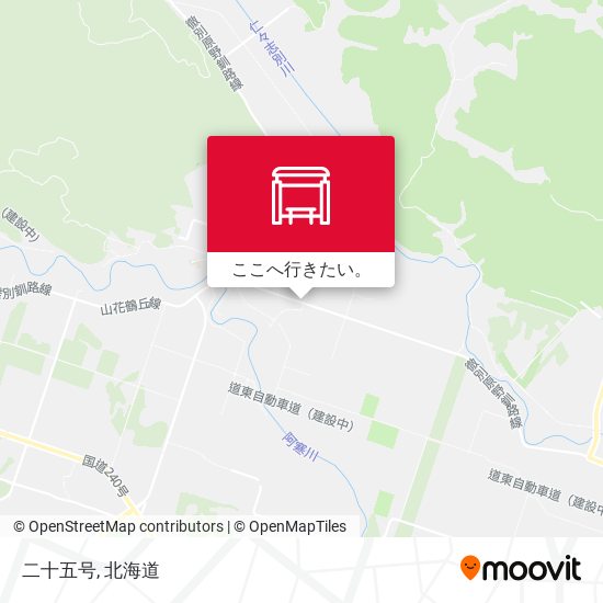 二十五号地図