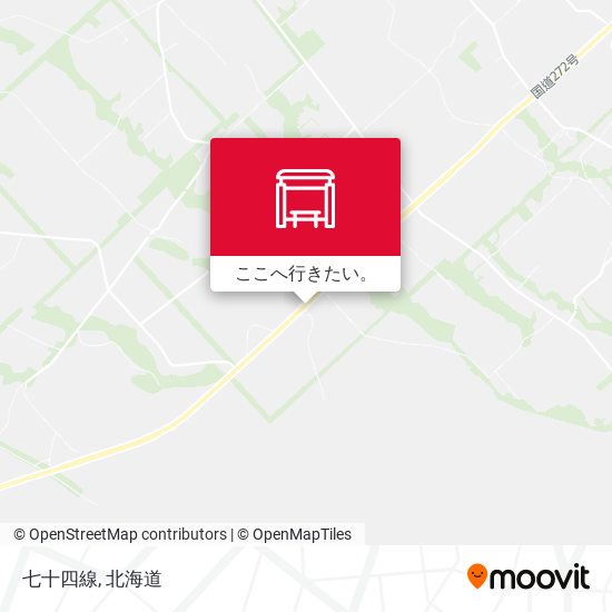 七十四線地図