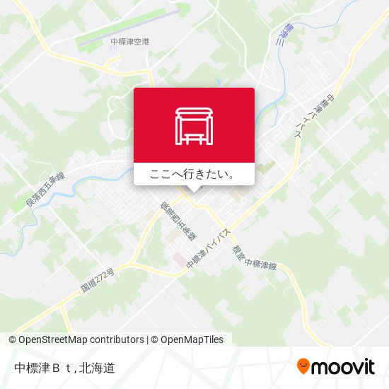 中標津Ｂｔ地図