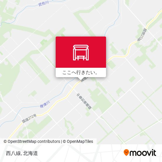 西八線地図