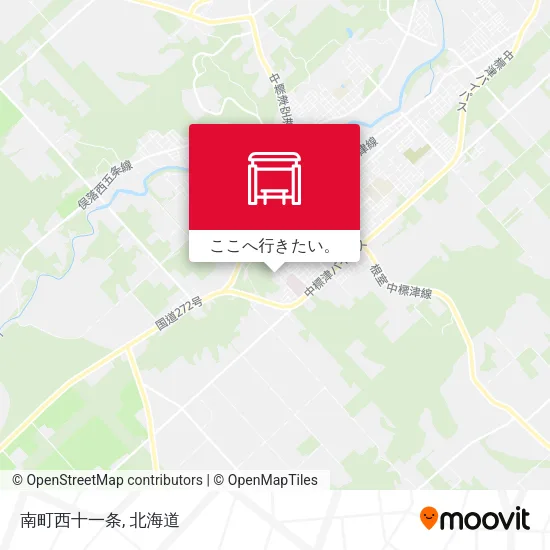 南町西十一条地図