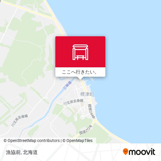 漁協前地図