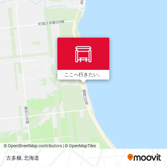 古多糠地図