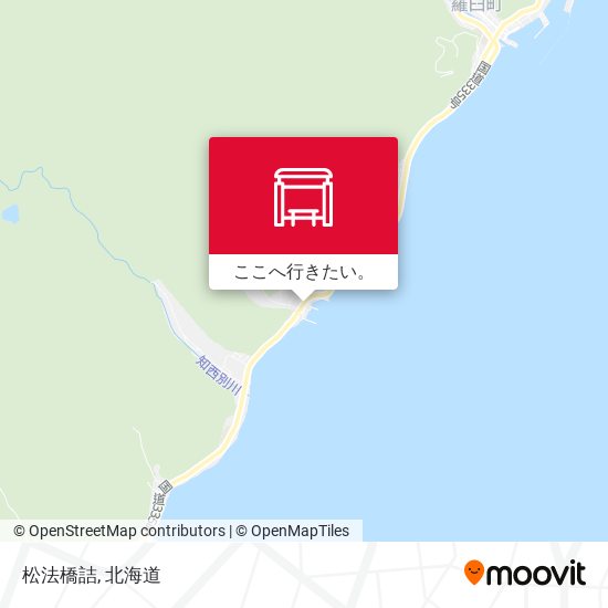 松法橋詰地図