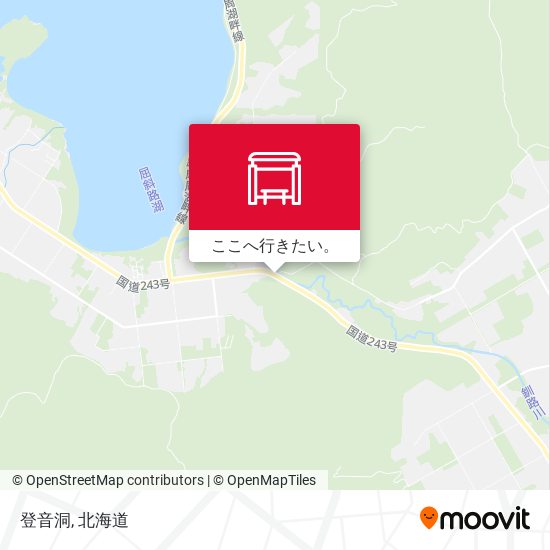 登音洞地図