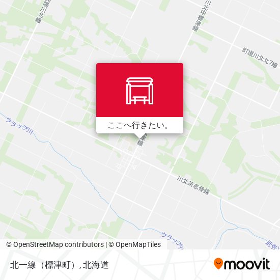 北一線（標津町）地図