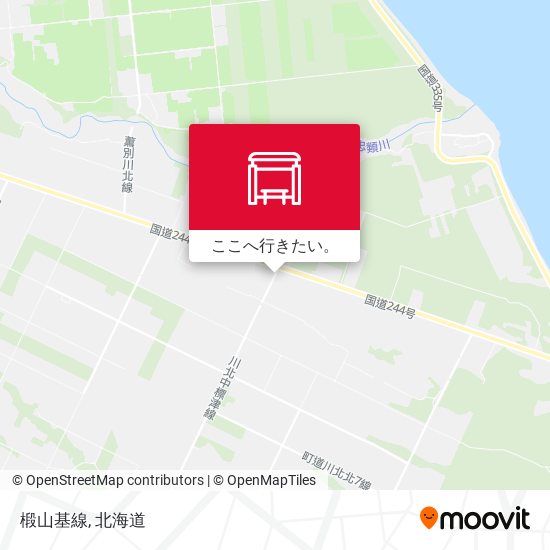 椴山基線地図
