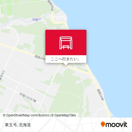 東五号地図